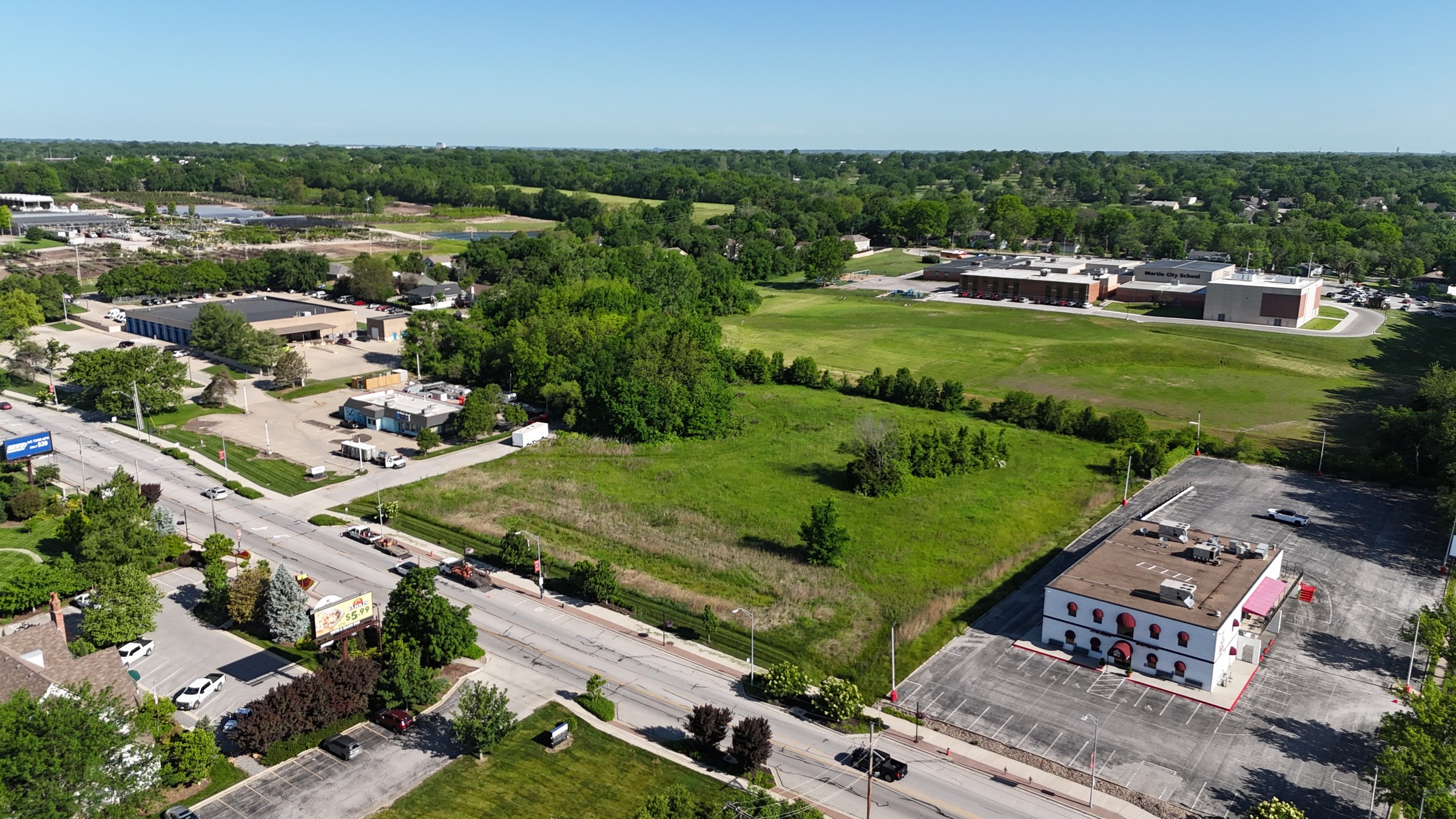 Existing site aerial at 250 E. 135th Street